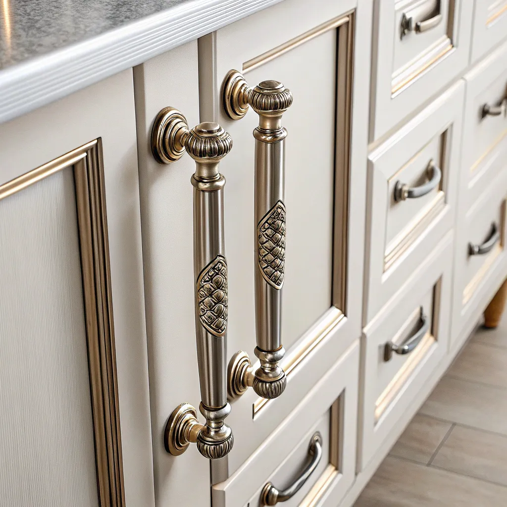 Elegant cabinet handles for an aesthetic touch